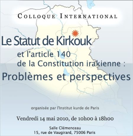 Le Statut de Kirkouk et l'article 140 de la Constitution irakienne : Problèmes et perspectives