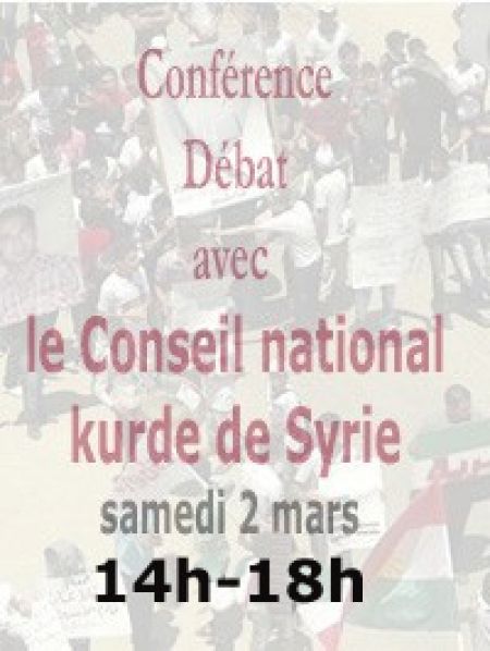 Conférence/Débat Sur les Kurdes de Syrie