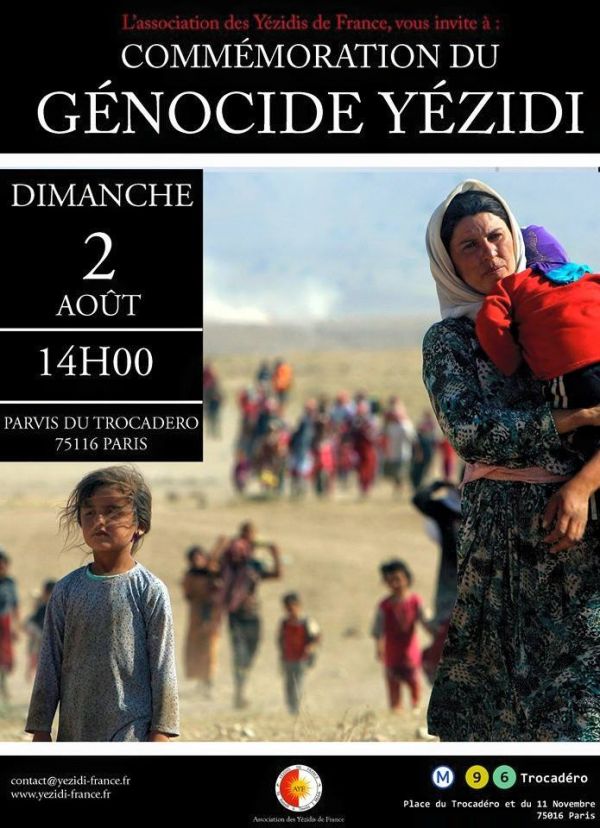 Commémoration du Génocide Yézidi