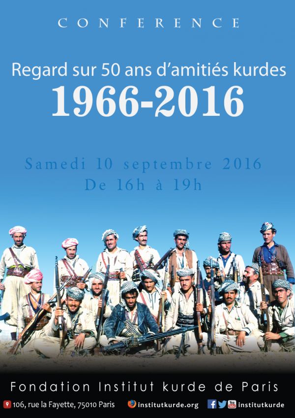Regard sur 50 ans d’amitiés kurdes - 1966-2016 