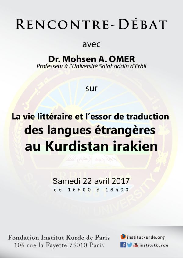 La vie littéraire et l’essor de traduction des langues étrangères au Kurdistan irakien