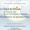 Le Statut de Kirkouk et l'article 140 de la Constitution irakienne : Problèmes et perspectives