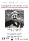 Hommage à Abdul Rahman Ghassemlou