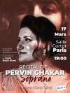 Récital de Pervin CHAKAR