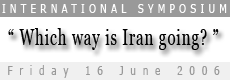 “ Which way is Iran going? ”