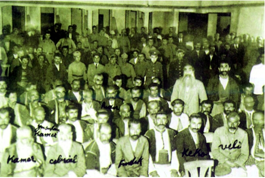 Procès de Seyid Riza et ses amis, en 1937, à Elazig