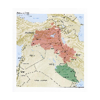 Map of Kurdistan