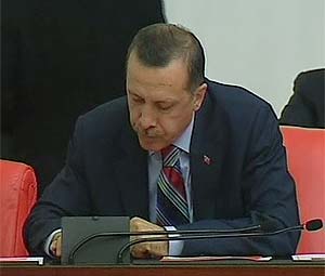 le Premier ministre Recep Tayip Erdogan