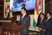 Prime Minister Barzani outlines priorities at inauguration of eighth cabinet