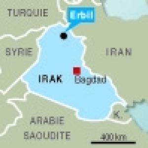 Situation d'Erbil