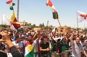 Manifestants Kurdes
