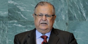 Le président irakien Jalal Talabani