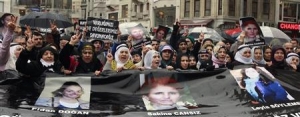 Demonstration about killed Kurdish activists