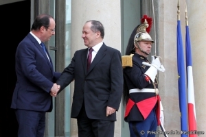 François HOLLANDE avec Massoud BARZANI