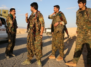 Members of the Sinjar Resistance Units (YBS)