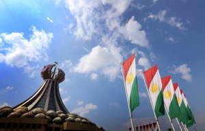 Kurdish flags
