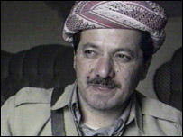 KDP leader Massoud Barzani